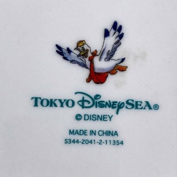 Tokyo Disney Sea Duffy the Bear ShellieMay Mickey Mouse Mini Mouse Plate Dish - Picture 5 of 6
